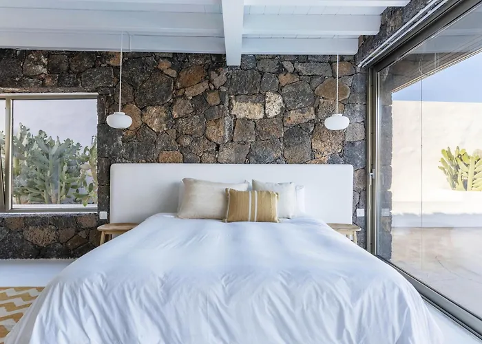 Adult Only Casa Chana - Contemporary With Private Pool And Sea Views Guatiza